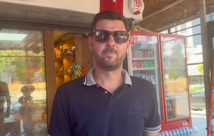 MARKET SAHİBİ RECEP ABBAS AÇIKLAMA YAPTI