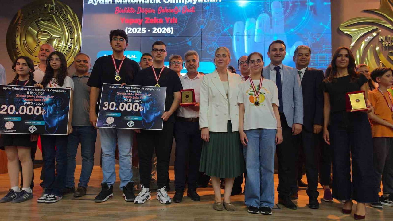 MATEMATİK OLİMPİYATLARI ÖDÜLLERİ SAHİPLERİNİ BULDU