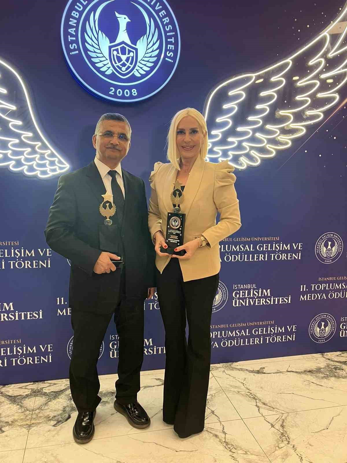 MEHMET TEKİN VE GÜLDEN KALECİK DEMİRTAŞ ÖDÜLE LAYIK GÖRÜLDÜ