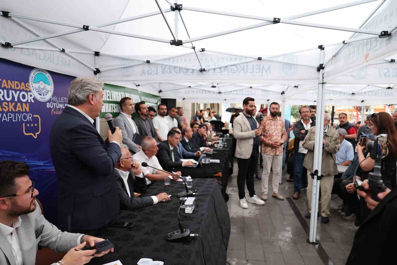 MELİKGAZİ BELEDİYE BAŞKANI DOÇ. DR. MUSTAFA PALANCIOĞLU; 'VATANDAŞ SORUYOR BAŞKAN CEVAPLIYOR'...