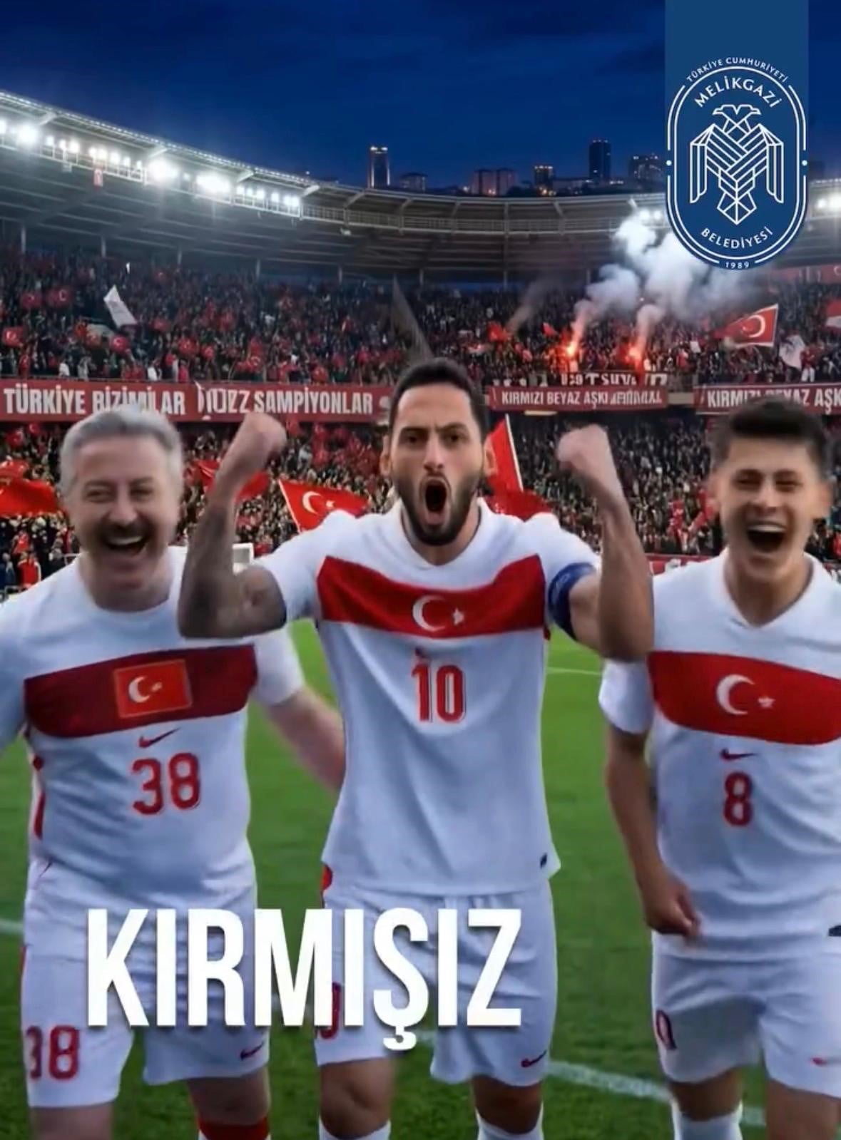 MELİKGAZİ BELEDİYE BAŞKANI MUSTAFA PALANCIOĞLU 2026 DÜNYA KUPASI’NDA BOY GÖSTERECEK A MİLLİ FUTBOL...