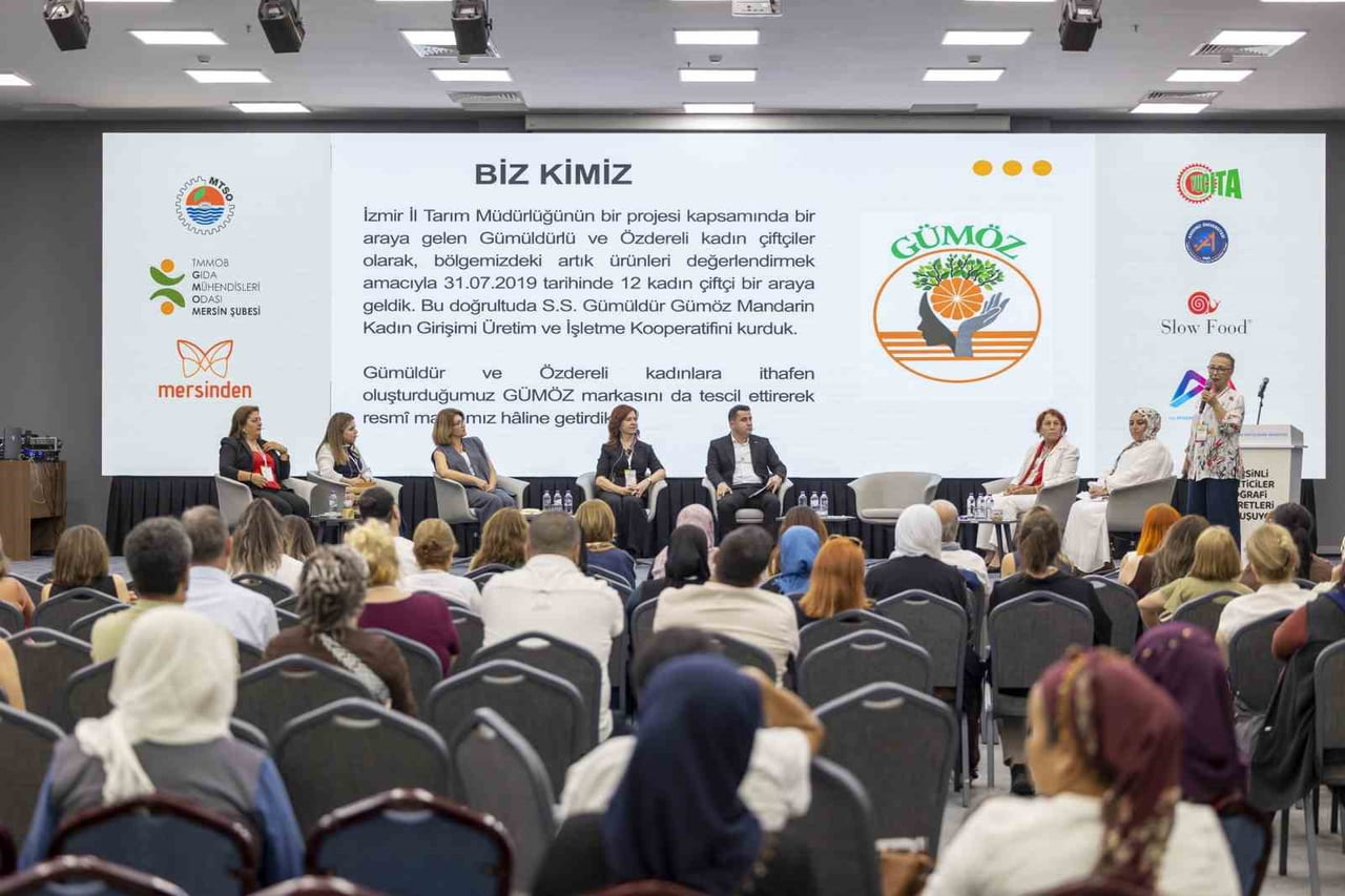 MERSİN'DE DÜZENLENEN 'MERSİNLİ ÜRETİCİLER COĞRAFİ İŞARETLERİ KONUŞUYOR' PROGRAMININ ARDINDAN...