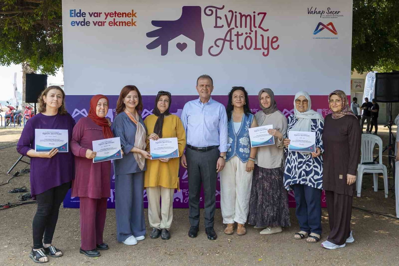 MERSİN BÜYÜKŞEHİR BELEDİYESİ İLE MERSİNDEN KADIN KOOPERATİFİ İŞ BİRLİĞİNDE YÜRÜTÜLEN ‘EVİMİZ...