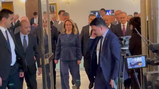 MHP grup toplantısında milli takıma hazırlanan marş dinletildi