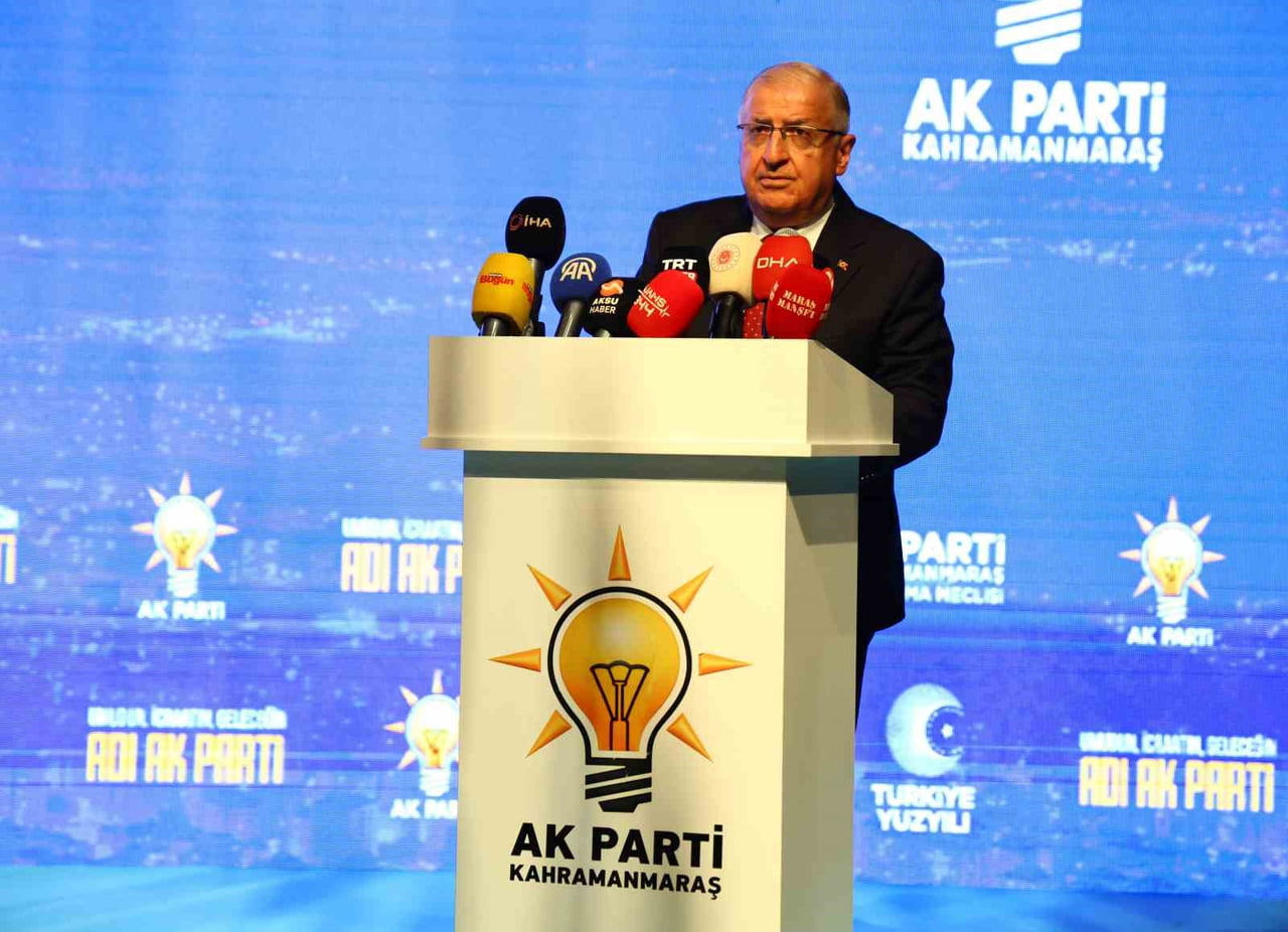 MİLLİ SAVUNMA BAKANI YAŞAR GÜLER, PROGRAMDA BİR KONUŞMA YAPTI