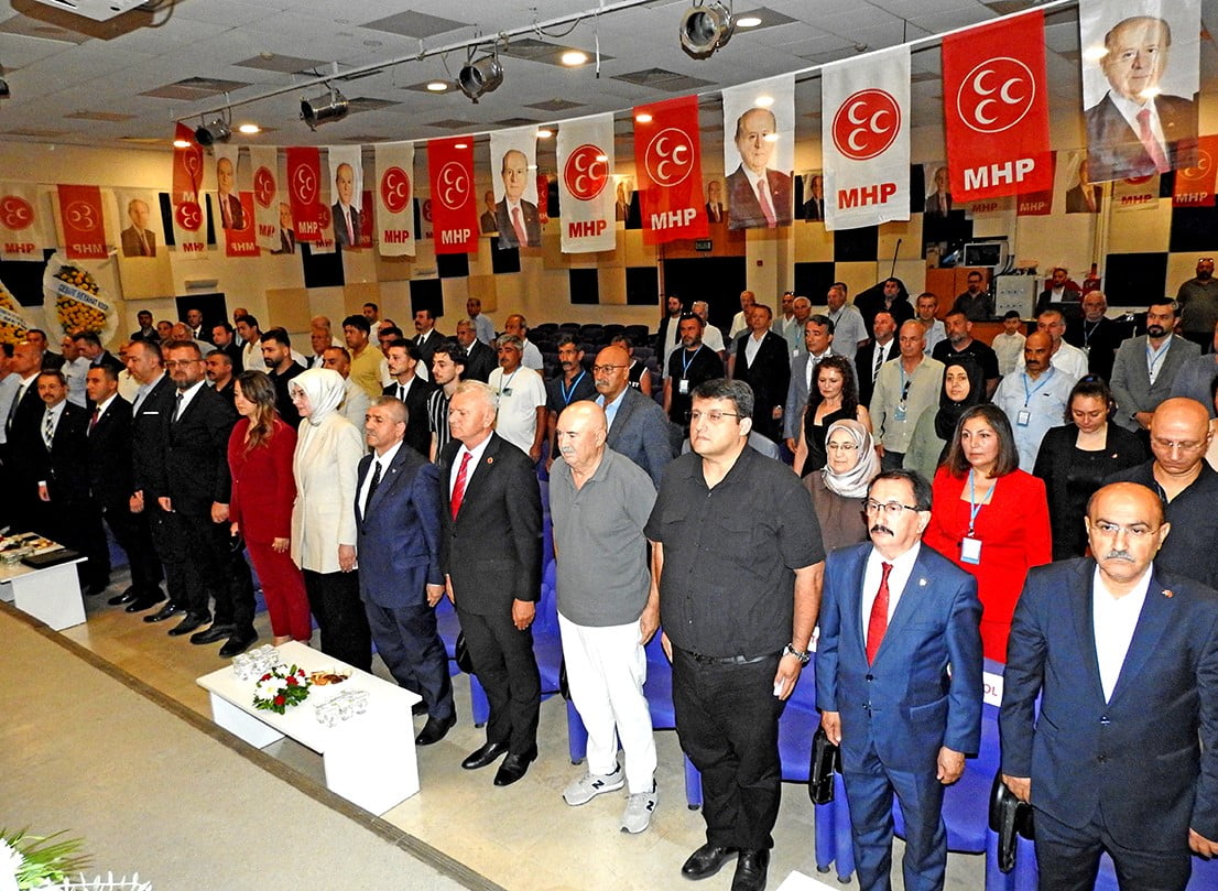 MİLLİYETÇİ HAREKET PARTİSİ ÇEŞME İLÇE BAŞKANLIĞI 15. OLAĞAN KONGRESİ YOĞUN KATILIMLA...