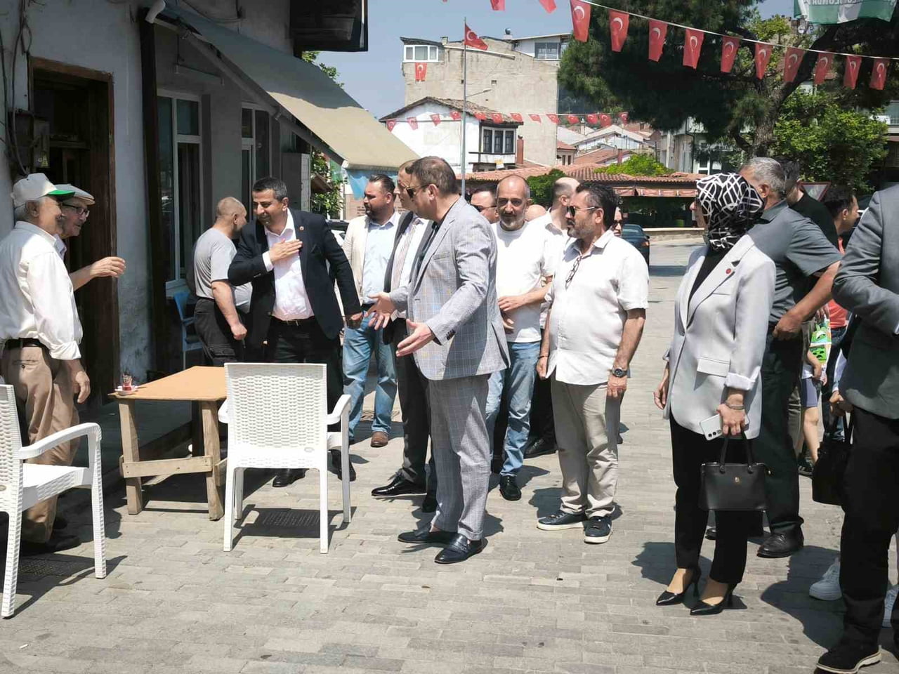 MİLLİYETÇİ HAREKET PARTİSİ (MHP) BURSA İL BAŞKANI MUHAMMET TEKİN VE BURSA BÜYÜKŞEHİR BELEDİYE...