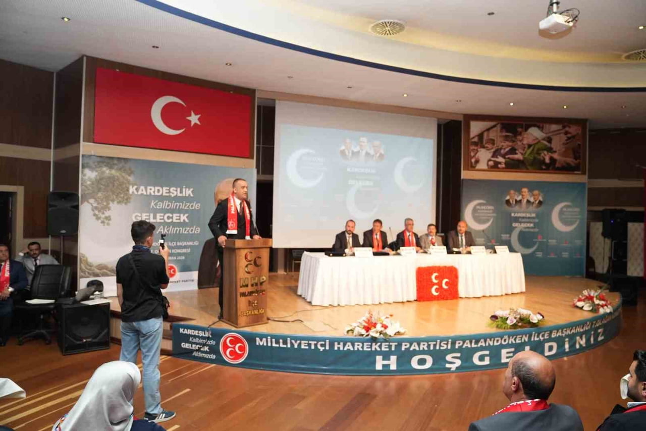 MİLLİYETÇİ HAREKET PARTİSİ (MHP) ERZURUM İL BAŞKANI ADEM YURDAGÜL, GENEL BAŞKAN DEVLET BAHÇELİ’NİN...