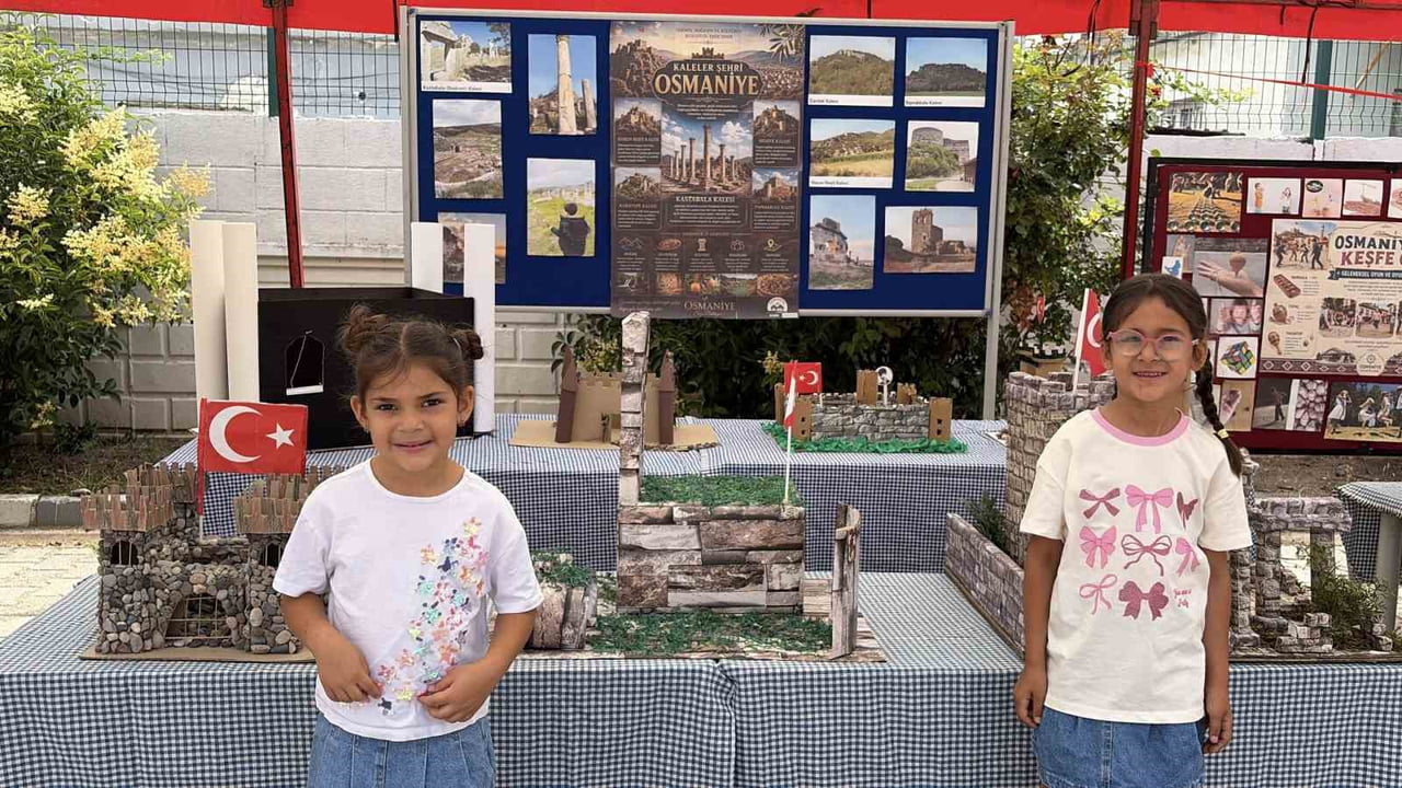 MİNİK ELLERDEN OSMANİYE’NİN KÜLTÜREL MİRASINA RENKLİ DOKUNUŞ