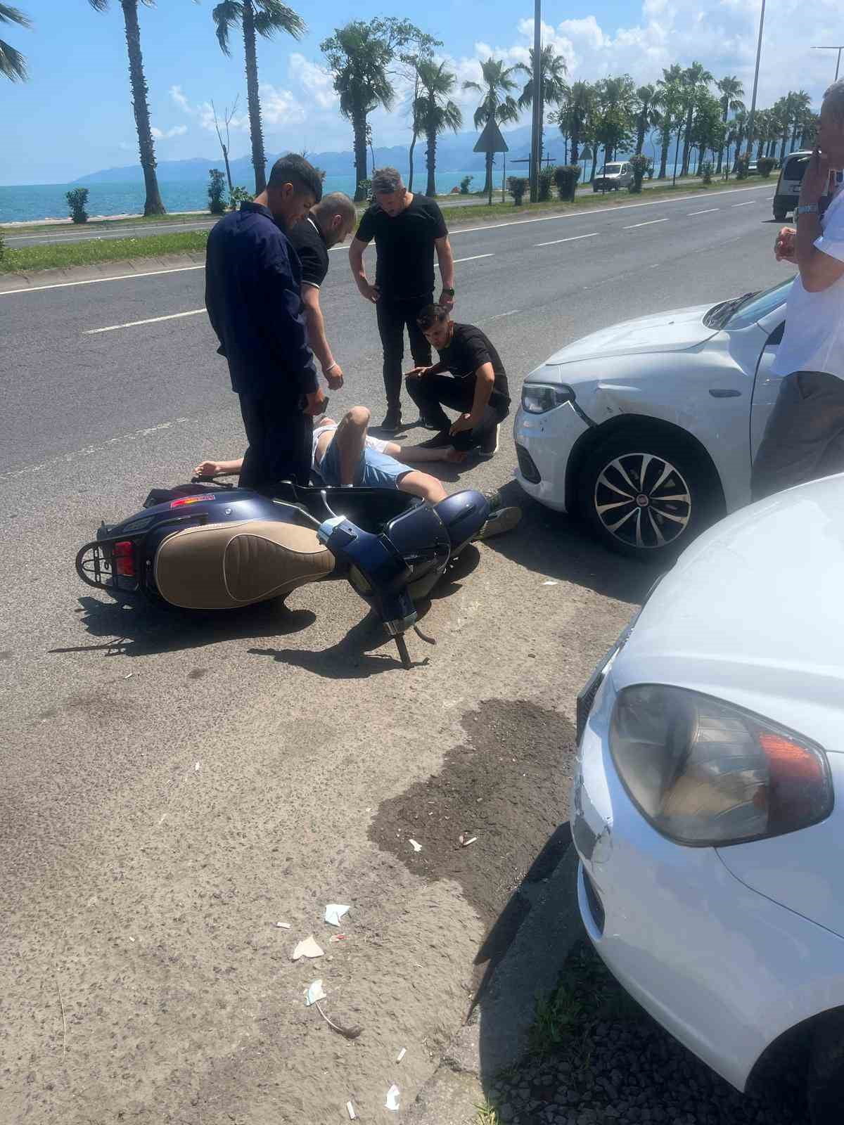 MOTOSİKLET KAZASI