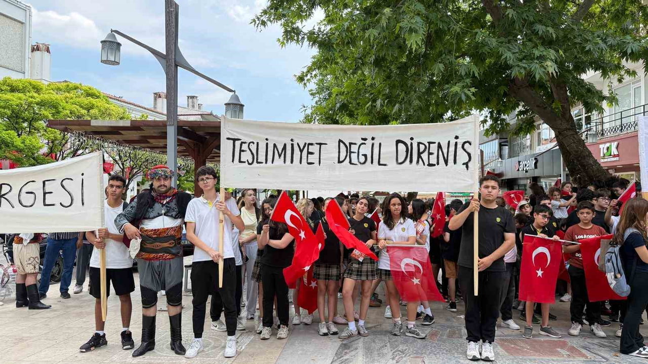 MTK OKULLARI TARAFINDAN DÜZENLENEN MUĞLA'NIN MİLLİ MÜCADELE DİRENİŞ GÜNÜ ETKİNLİĞİ KAPSAMINDA...