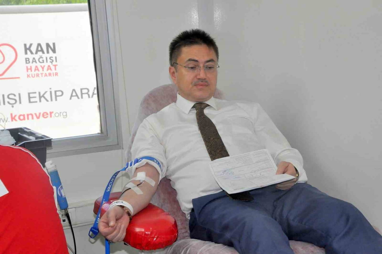 MUĞLA'DA CEZA İNFAZ PERSONELİ GÜNÜ'NDE KAN BAĞIŞI SEFERBERLİĞİ