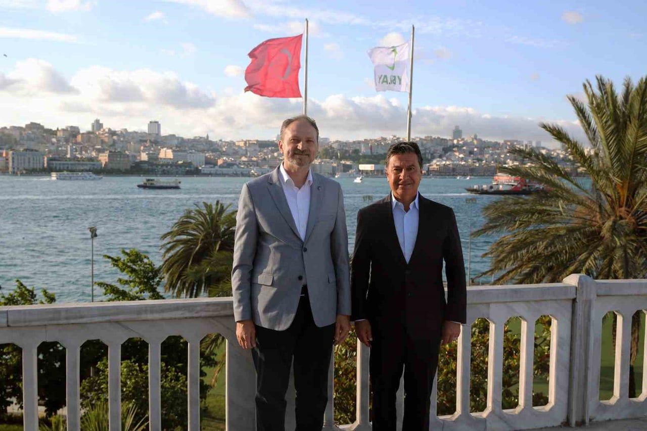 MUĞLA BÜYÜKŞEHİR BELEDİYE BAŞKANI AHMET ARAS, YEŞİLAY GENEL BAŞKANI DOÇ. DR. MEHMET DİNÇ VE...