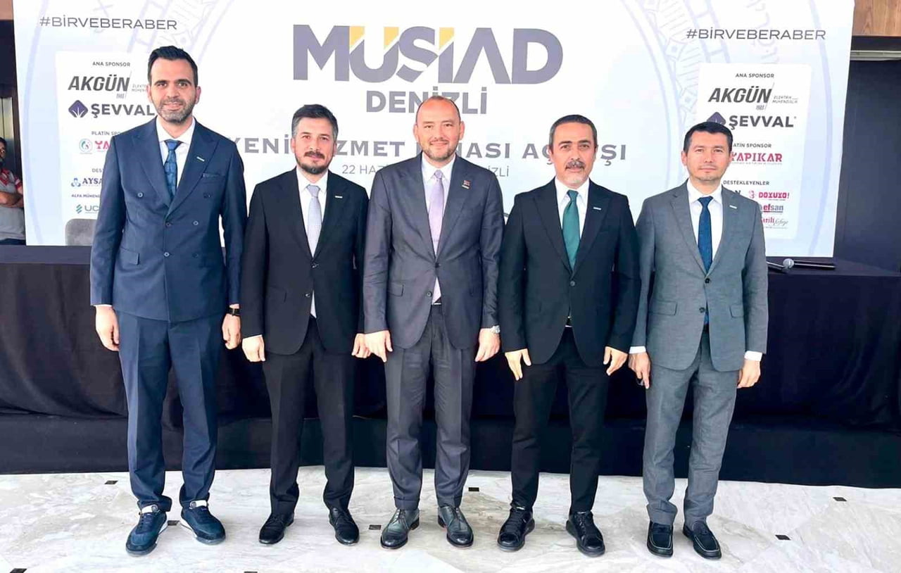 MUĞLA MÜSİAD, DENİZLİ ŞUBESİNİN YENİ HİZMET BİNASI AÇILIŞINA KATILDI