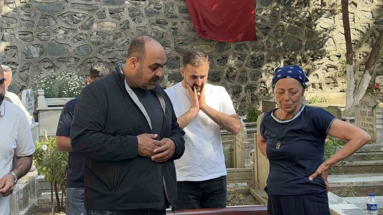 NARİN GÜRAN’IN BABASI VE AĞABEYİ MATTİA AHMET MİNGUZZİ’NİN KABRİNİ ZİYARET ETTİ