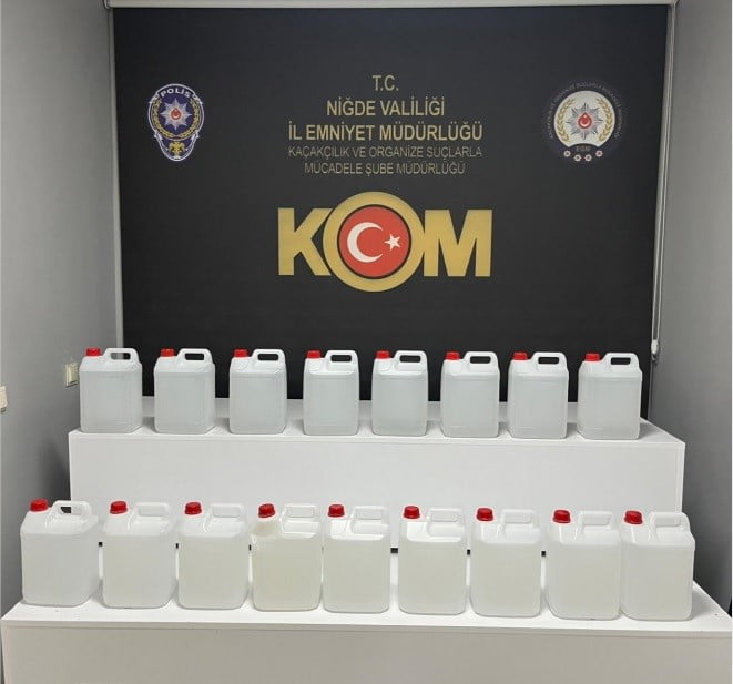 NİĞDE'DE KAÇAKÇILIK OPERASYONU: 20 ŞÜPHELİYE İŞLEM YAPILDI