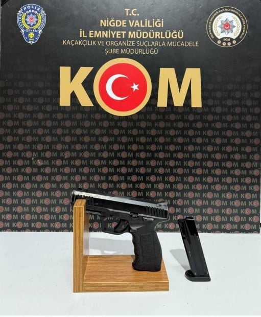 NİĞDE’DE RUHSATSIZ SİLAH OPERASYONU