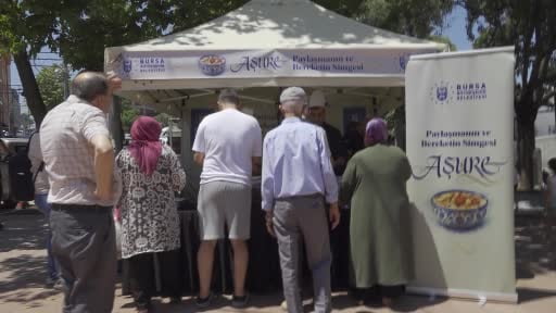 Nilüfer'de Muharrem ayının bereketi yaşandı