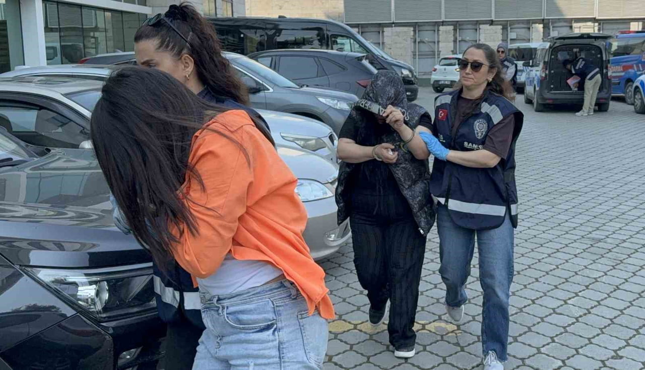 NÖBETÇİ SULH CEZA HAKİMLİĞİNE İFADE VEREN 3 KADIN TUTUKLANARAK SAMSUN T TİPİ KAPALI CEZAEVİNE...
