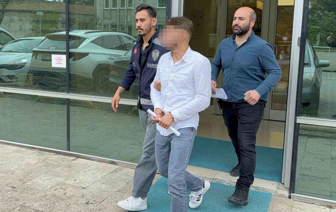 NÖBETÇİ SULH CEZA HAKİMLİĞİNE İFADE VEREN B.K., TUTUKLANARAK SAMSUN ADLİYESİNE SEVK EDİLDİ....