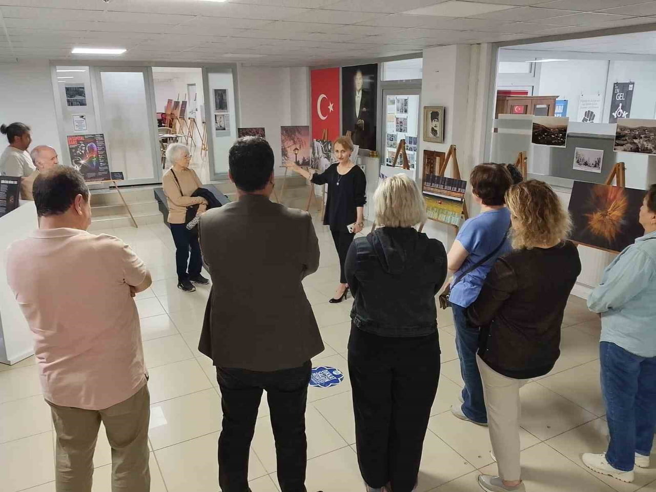 ‘OKSİPİTAL DANS’ SERGİSİ BİLECİK'TE YOĞUN İLGİ GÖRDÜ