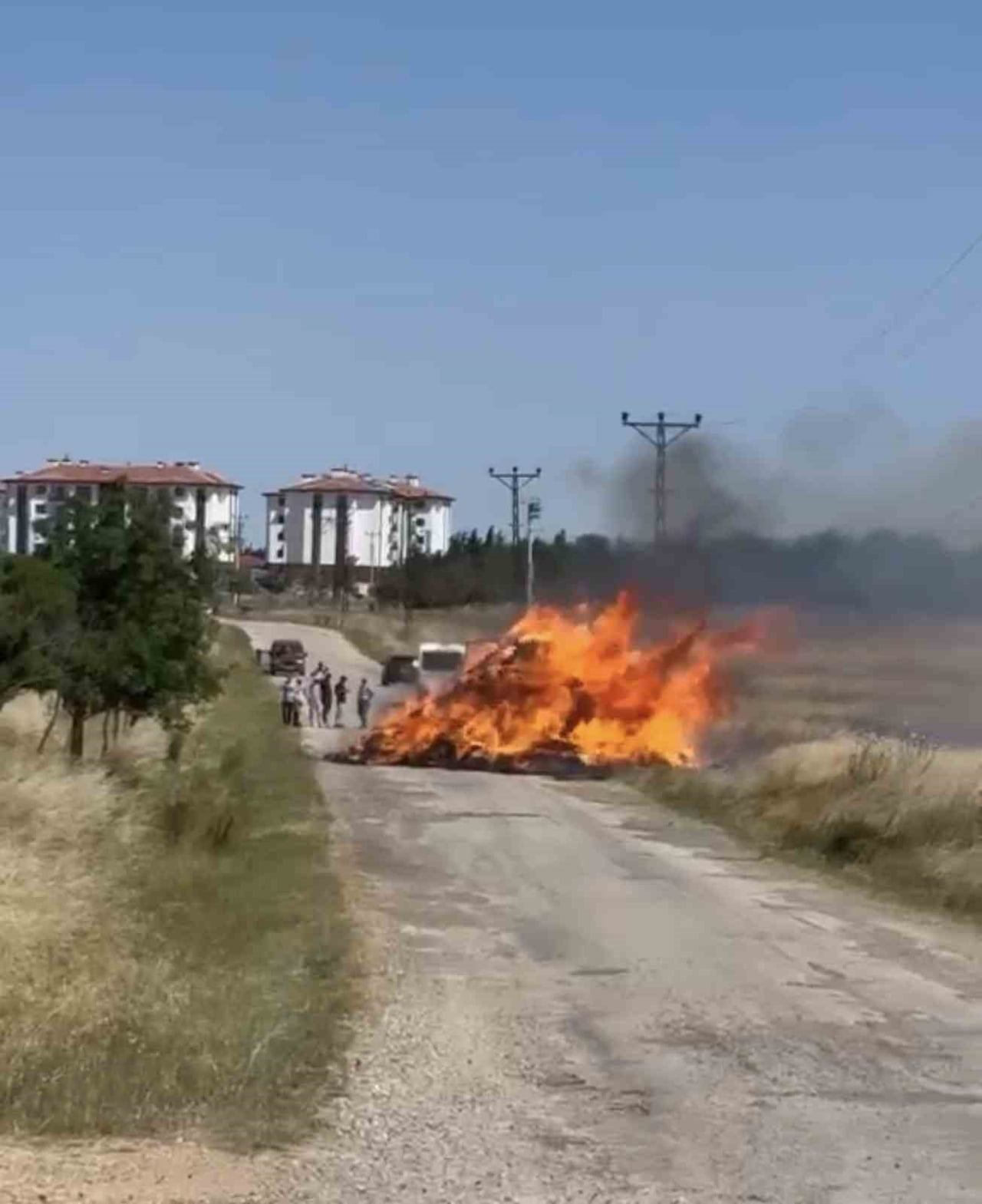 OLAY, PAZAR GÜNÜ ÖĞLE SAATLERİNDE EVRENSEKİZ-GÖLET YOLU ÜZERİNDE MEYDANA GELDİ. GÖLET İSTİKAMETİNE...