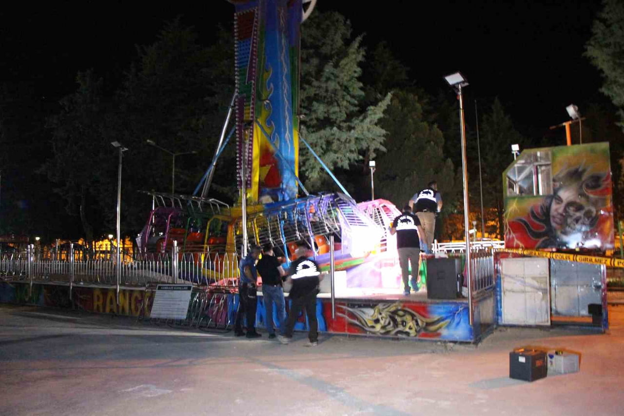OLAYIN ARDINDAN LUNAPARK MÜHÜRLENİRKEN, ADLİ VE İDARİ SORUŞTURMA BAŞLATILDI. SORUŞTURMA KAPSAMINDA...