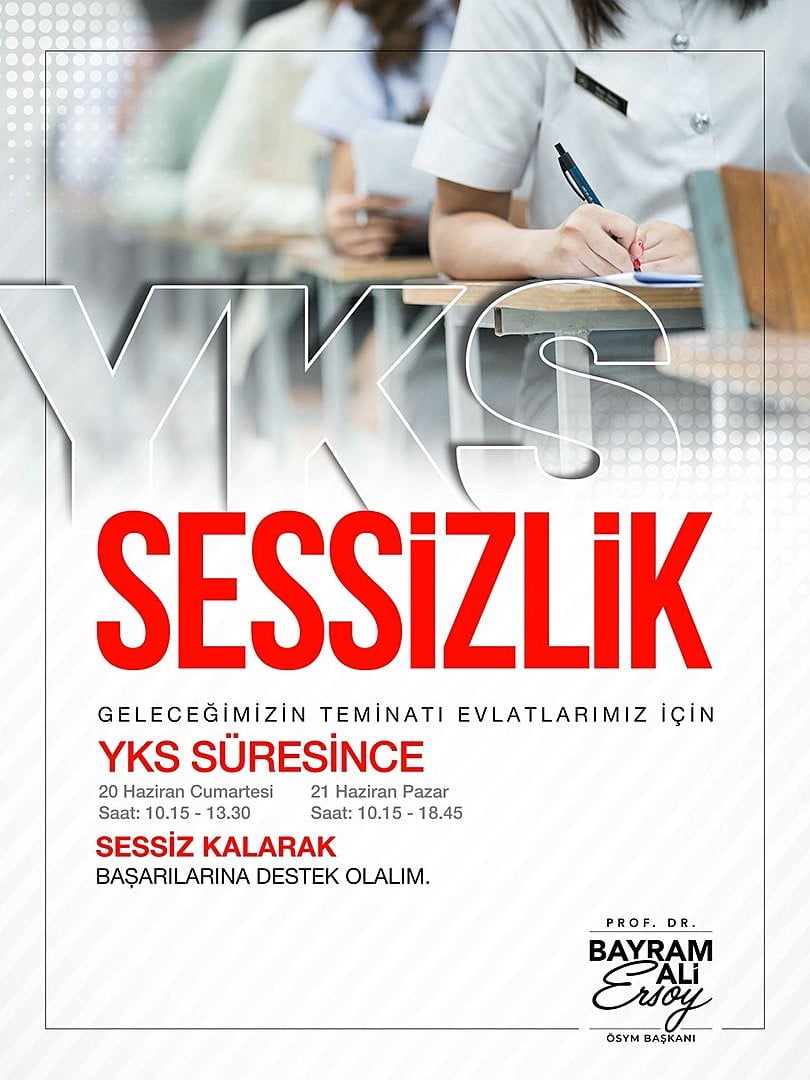 ÖLÇME, SEÇME VE YERLEŞTİRME MERKEZİ (ÖSYM) BAŞKANI BAYRAM ALİ ERSOY, "YÜKSEKÖĞRETİM KURUMLARI...