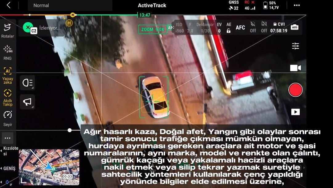 OPERASYON POLİS KAMERASINA YANSIDI