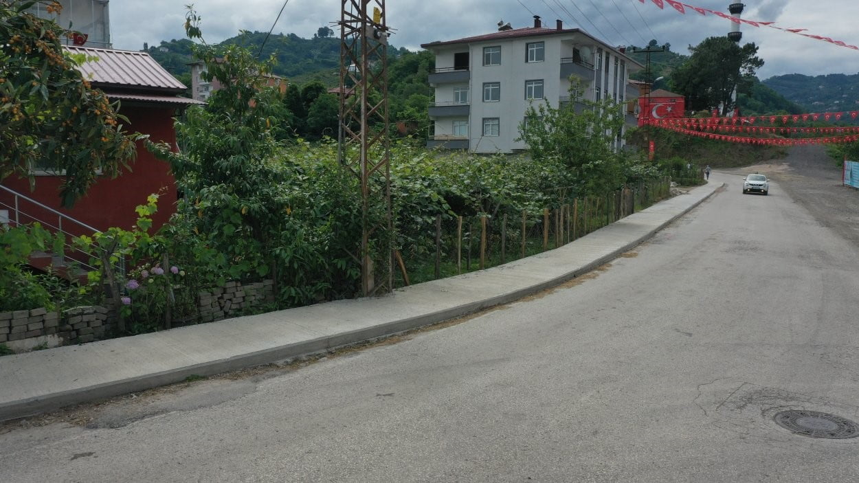 ORDU BÜYÜKŞEHİR BELEDİYESİ, ALTINORDU İLÇESİ KAYABAŞI MAHALLESİ’NDE VATANDAŞLARIN GÜVENLİ VE...