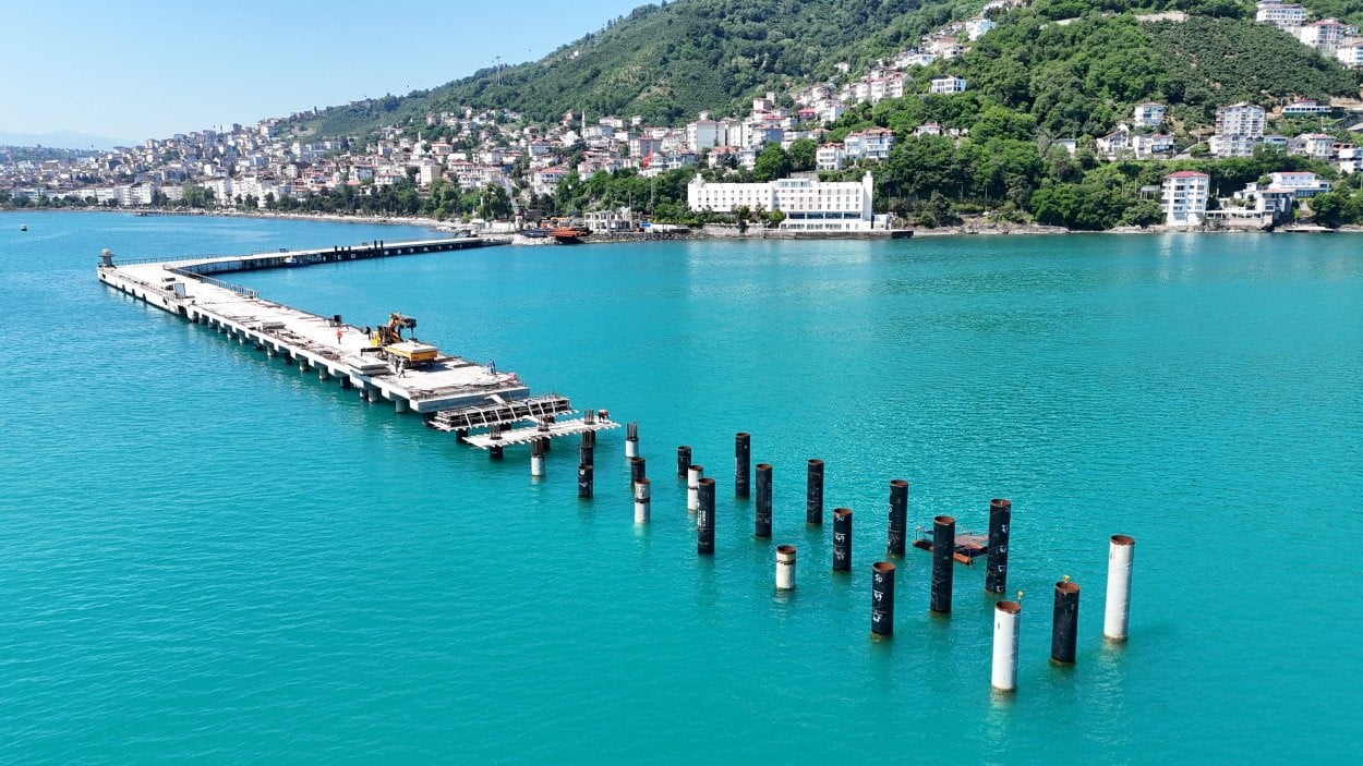 ORDU BÜYÜKŞEHİR BELEDİYESİ TARAFINDAN KRUVAZİYER GEMİLERİNİN KENTE YANAŞABİLMESİ AMACIYLA...