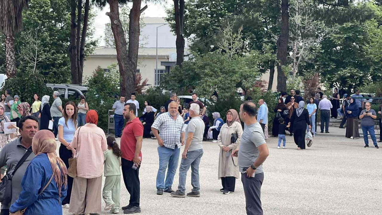 OSMANİYE’DE YKS HEYECANI BAŞLADI