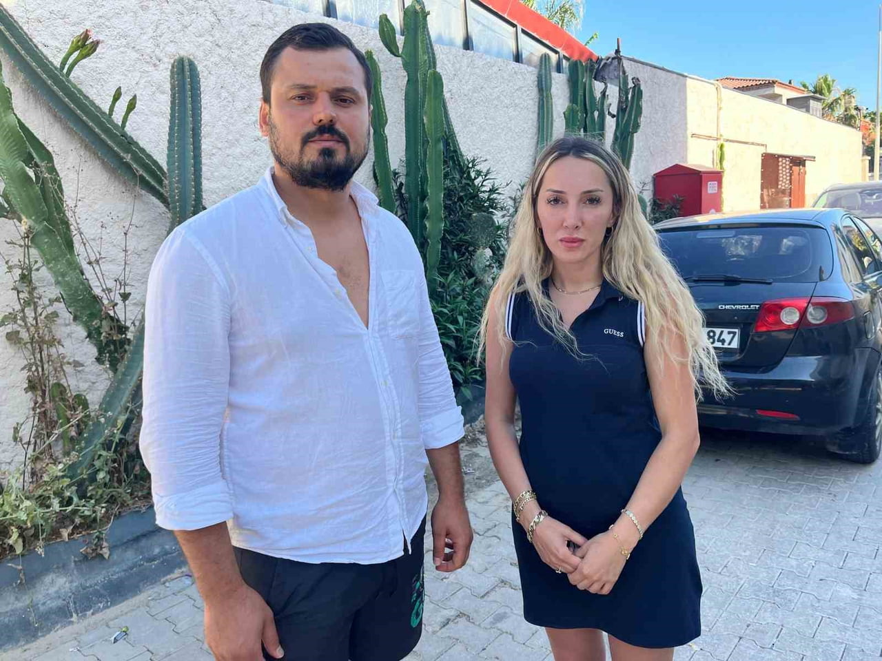 OTEL İŞLETMECİLERİ SERHAT VE BÜŞRA YILMAZEL