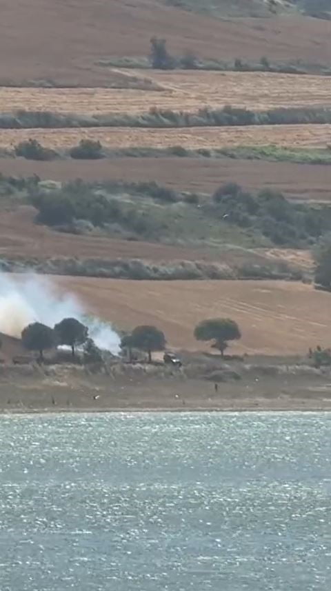 PİKNİK ATEŞİ ÇAYIRLIK ALANI KÜLE ÇEVİRDİ.