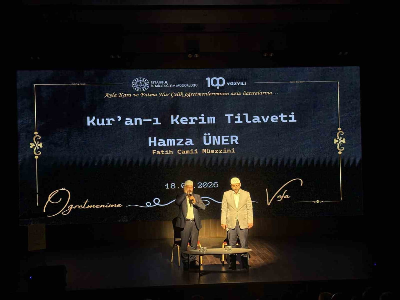PROGRAMDA KONUŞAN ŞEHİT OLAN AYLA KARA ÖĞRETMENİN EŞİ RAMAZAN KARA, "AYLA ÖĞRETMEN BANA, BEN OKULA...