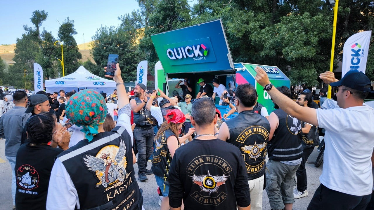 QUİCK SİGORTA, MOTOSİKLET KÜLTÜRÜNE VERDİĞİ DESTEĞİ GAZİANTEP MOTOFEST VE MALATYA AKÇADAĞ MOTOFEST...