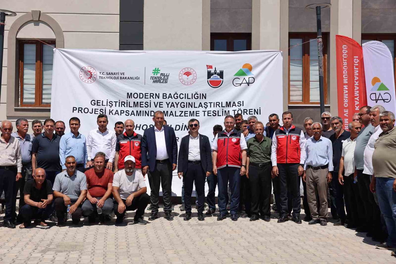 "MODERN BAĞCILIĞIN GELİŞTİRİLMESİ VE YAYGINLAŞTIRILMASI PROJESİ" KAPSAMINDA YÜZDE 50 HİBE İLE...