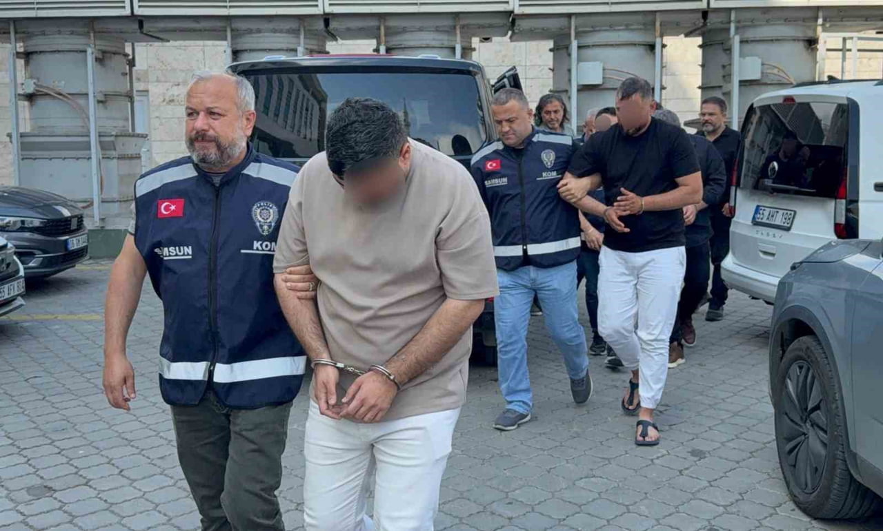 SAMSUN'DA TEFECİLİK, YAĞMA VE NİTELİKLİ DOLANDIRICILIK SUÇLARINA YÖNELİK DÜZENLENEN EŞ ZAMANLI...