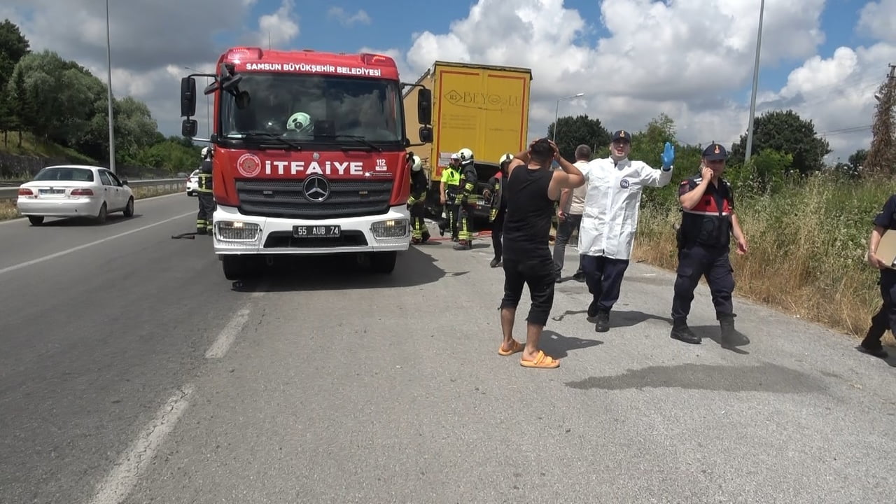SAMSUN'UN BAFRA İLÇESİNDE MEYDANA GELEN TRAFİK KAZASINDA 2 KİŞİ HAYATINI KAYBETTİ.