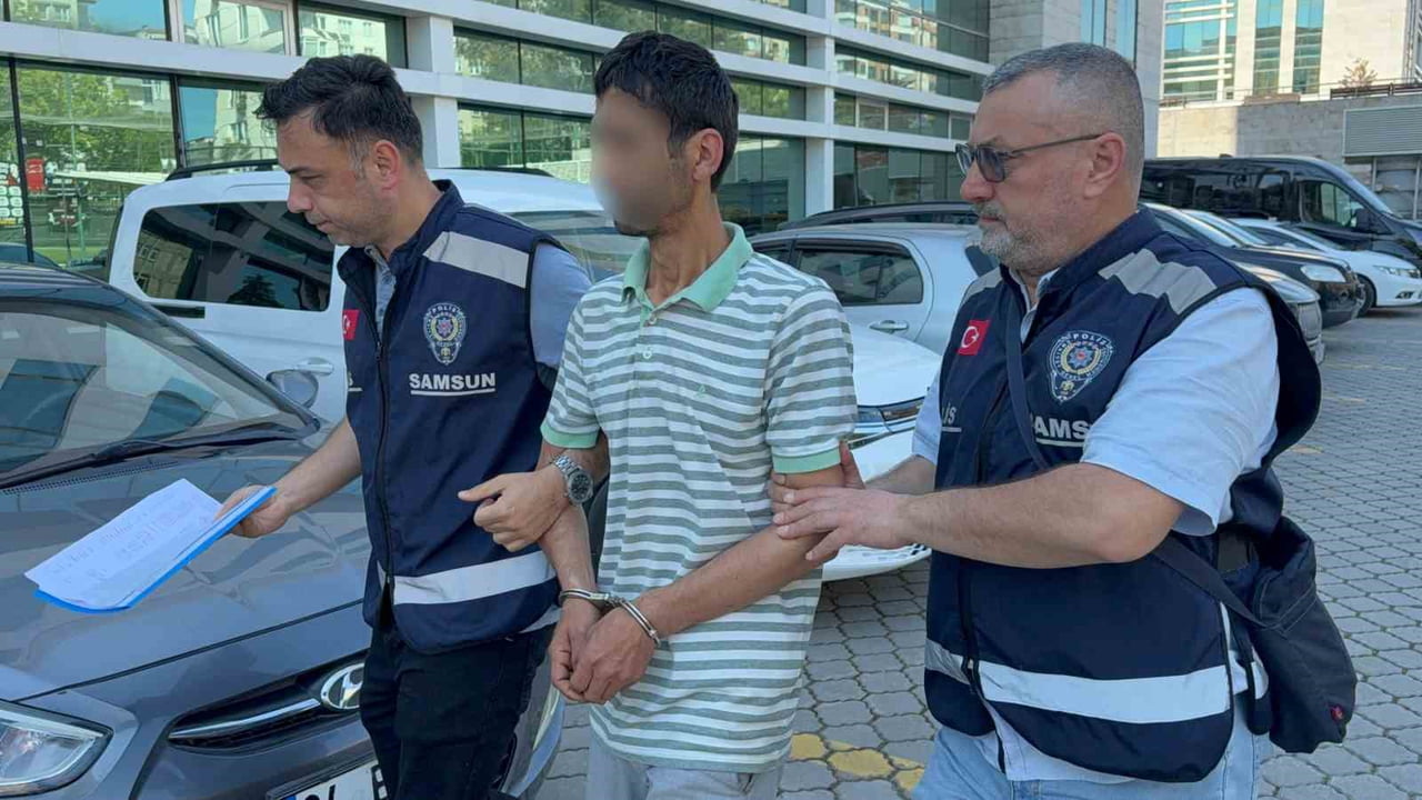 SAMSUN ADLİYESİ’NE SEVK EDİLEN B.Ş., ÇIKARILDIĞI NÖBETÇİ SULH CEZA HAKİMLİĞİ TARAFINDAN BU KEZ...