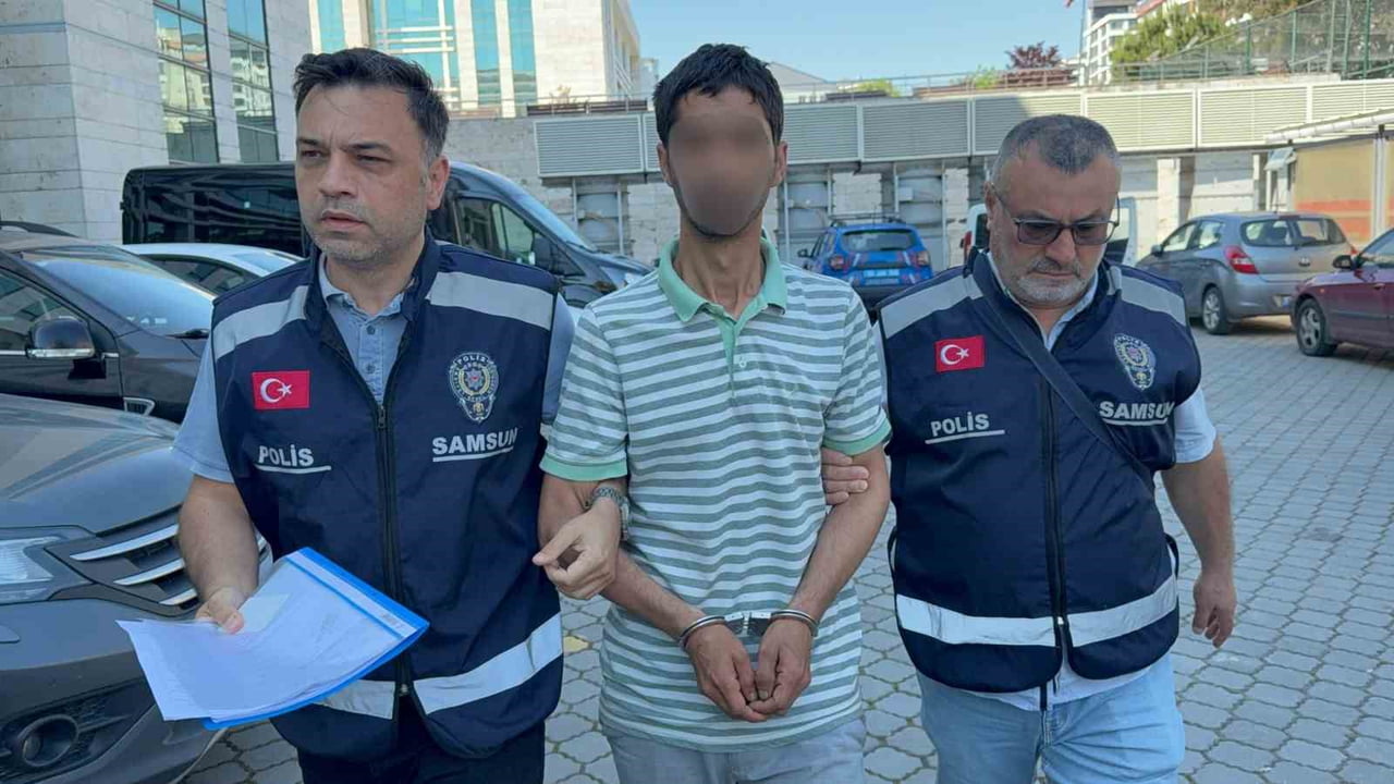 SAMSUN ADLİYESİ’NE SEVK EDİLEN B.Ş., ÇIKARILDIĞI NÖBETÇİ SULH CEZA HAKİMLİĞİ TARAFINDAN BU KEZ...