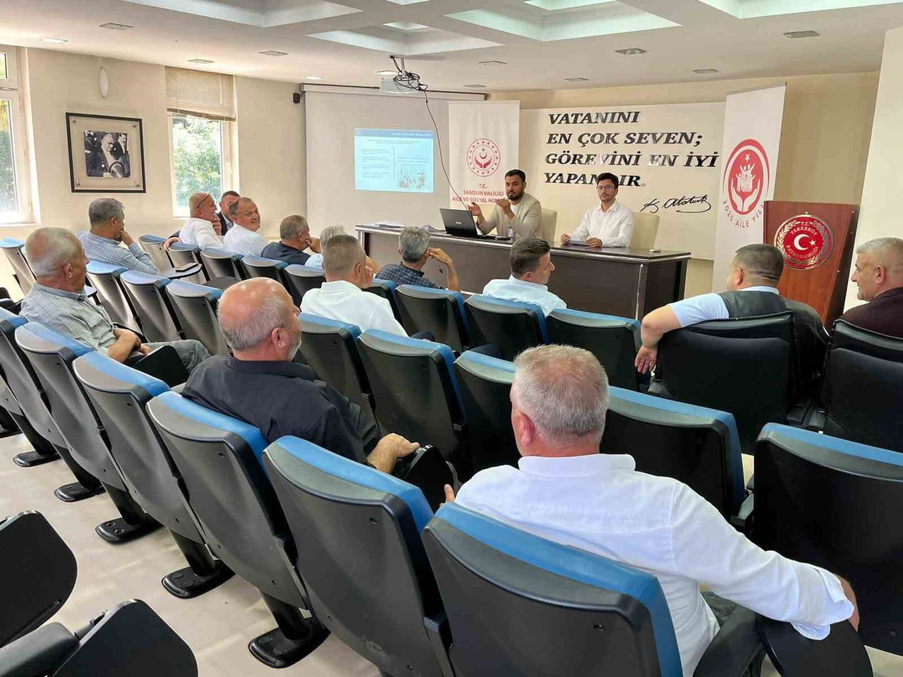 SAMSUN AİLE VE SOSYAL HİZMETLER İL MÜDÜRLÜĞÜ TARAFINDAN YÜRÜTÜLEN ÇALIŞMA KAPSAMINDA 11 İLÇEDE...