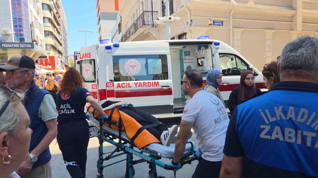 SAMSUN’DA 6 AYLIK HAMİLE KADIN, PARA ÇEKECEĞİ SIRADA BAYGINLIK GEÇİRİNCE HASTANEYE...