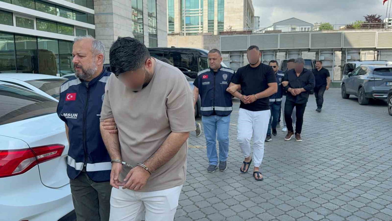 SAMSUN’DA TEFECİLİK, YAĞMA VE NİTELİKLİ DOLANDIRICILIK SUÇLARINA YÖNELİK DÜZENLENEN EŞ ZAMANLI...