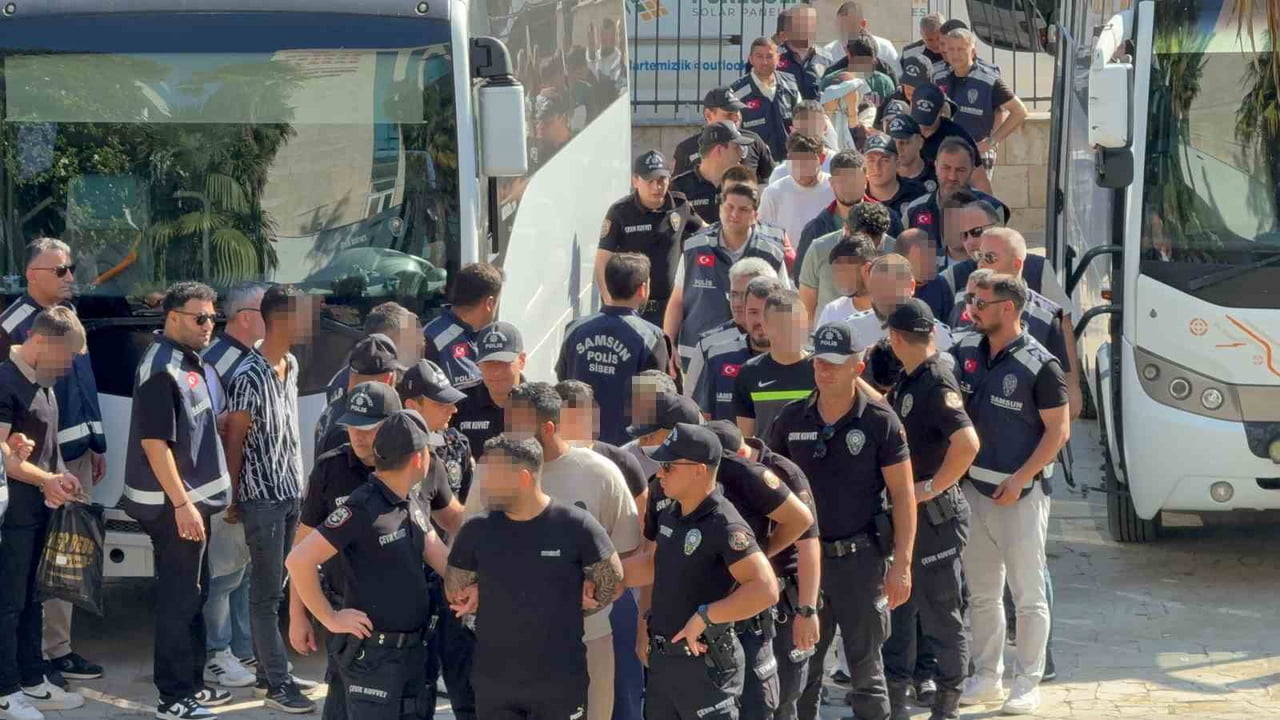 SAMSUN MERKEZLİ 7 İLDE DÜZENLENEN YASA DIŞI BAHİS OPERASYONUNDA TUTUKLU SAYISI 32’YE ÇIKTI.