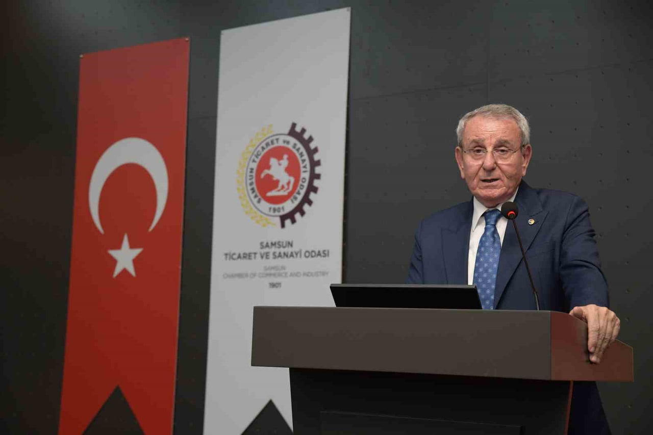 SAMSUN TİCARET VE SANAYİ ODASI (TSO) MAYIS AYI OLAĞAN MECLİS TOPLANTISINDA KONUŞAN YÖNETİM KURULU...