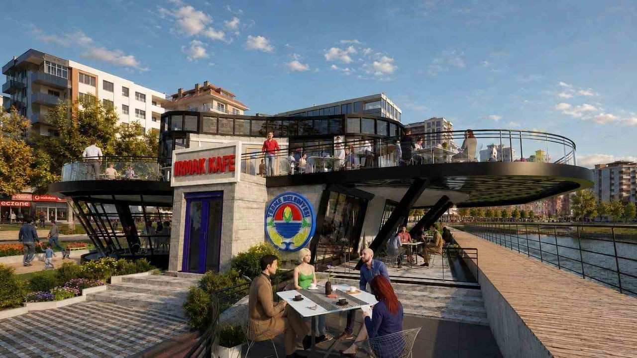 SAMSUN’UN TERME BELEDİYESİ, TERME ÇAYI'NDA YÜRÜTÜLEN ISLAH ÇALIŞMALARININ TAMAMLANDIĞI ALANLARI...