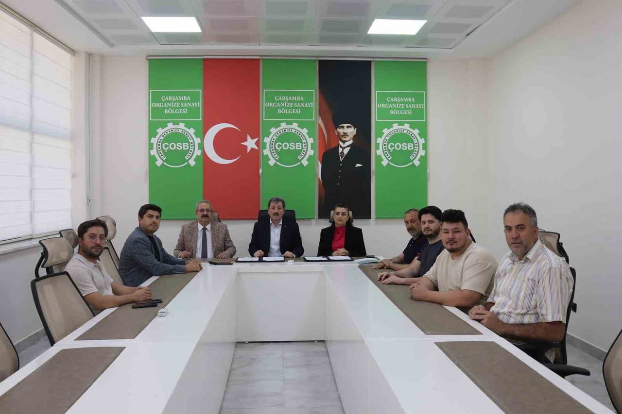 SAMSUN VALİSİ ORHAN TAVLI’NIN KATIMIYLA ÇARŞAMBA ORGANİZE SANAYİ BÖLGESİ'NDE(OSB) DÜZENLENEN...