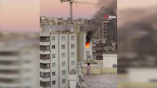 Şanlıurfa'da korkutan yangın