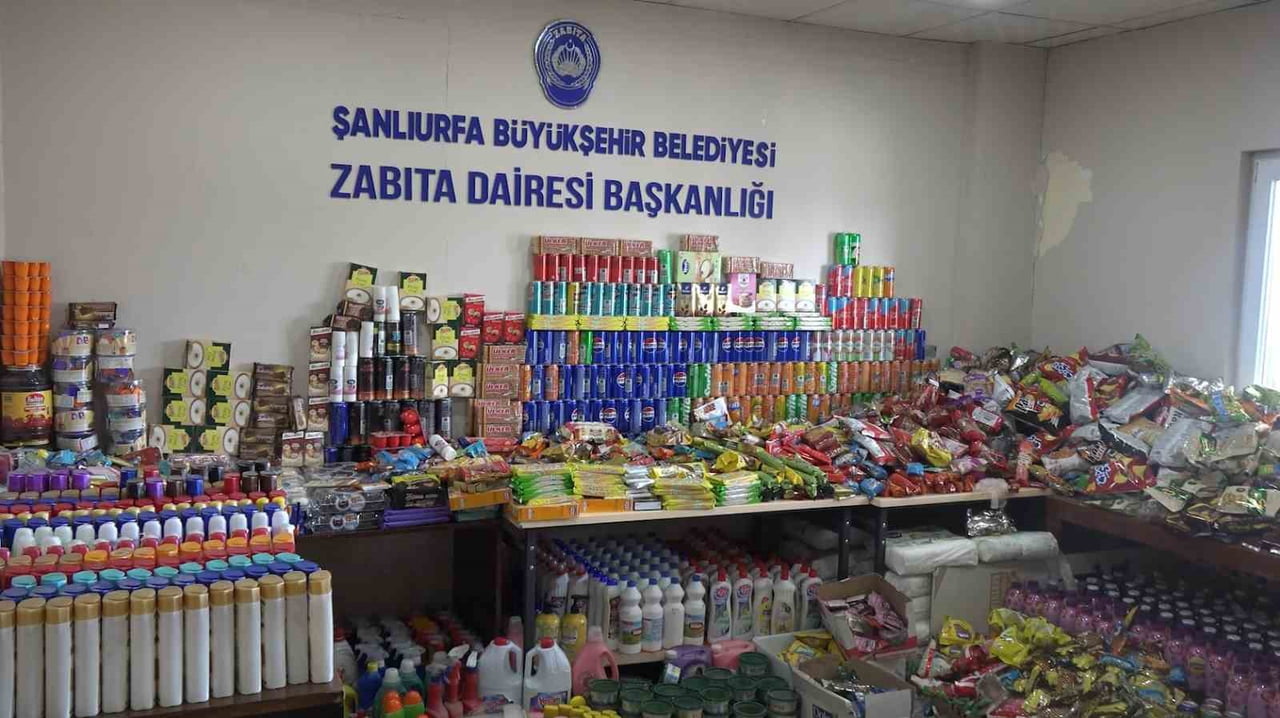ŞANLIURFA’DA TARİHİ GEÇMİŞ ÜRÜNLERE EL KONULDU
